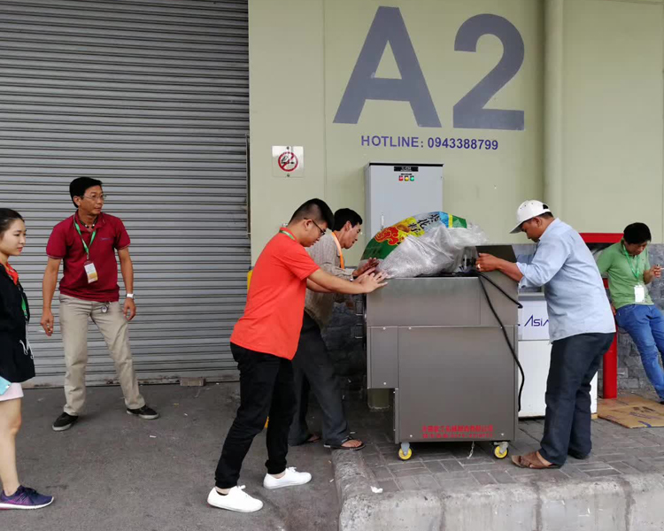 现场订购炒货机