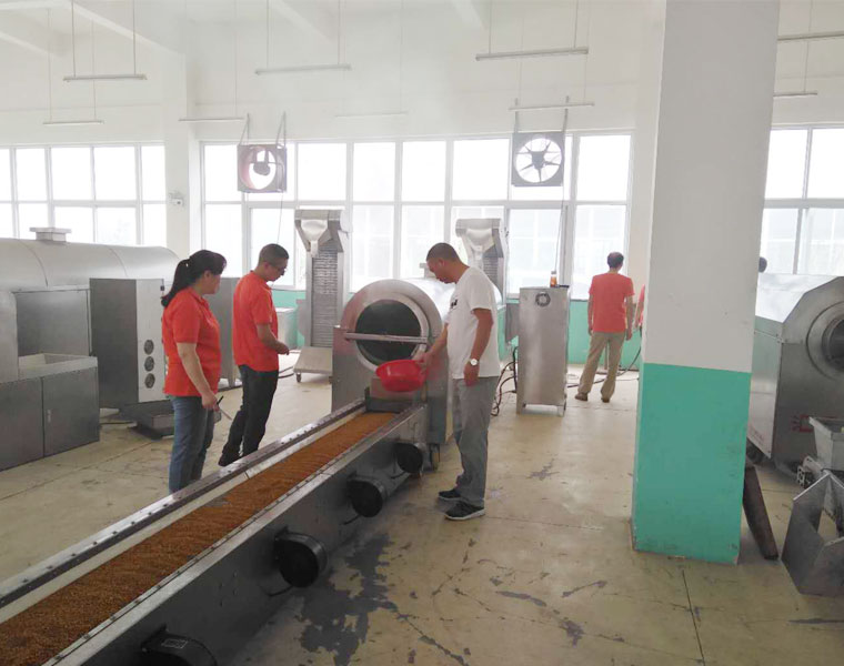 云南客户试机现场