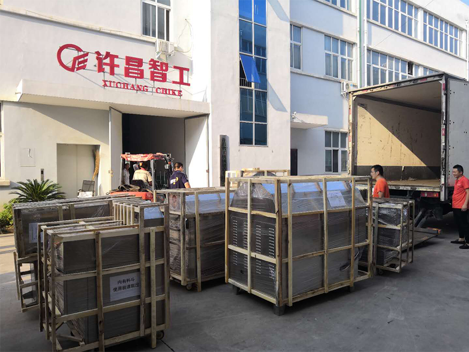 多功能炒货机发货完成