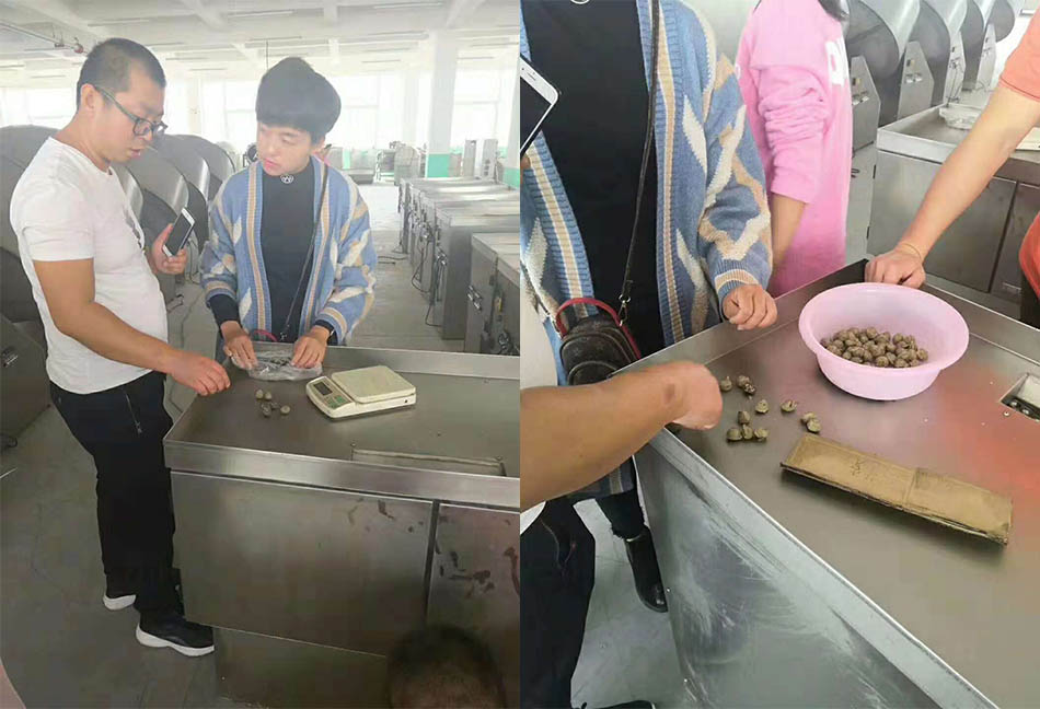 山西太原客户购买元宵制陷机