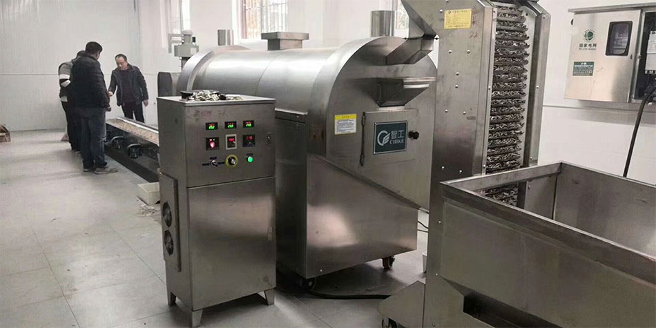 流水线自动炒货机