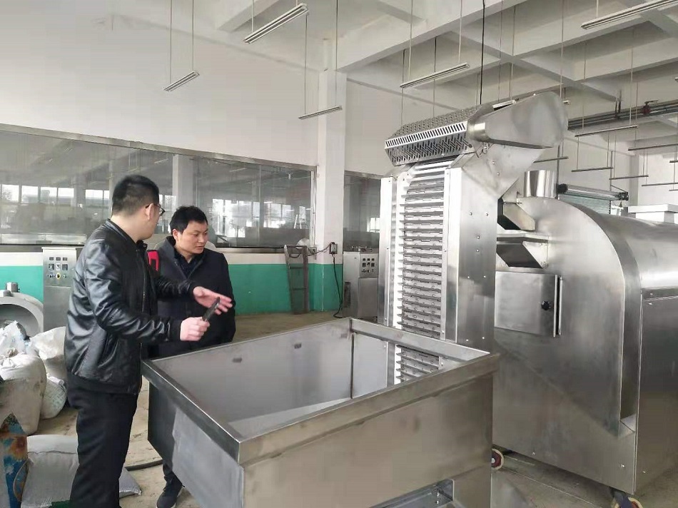 多功能电磁炒货生产线