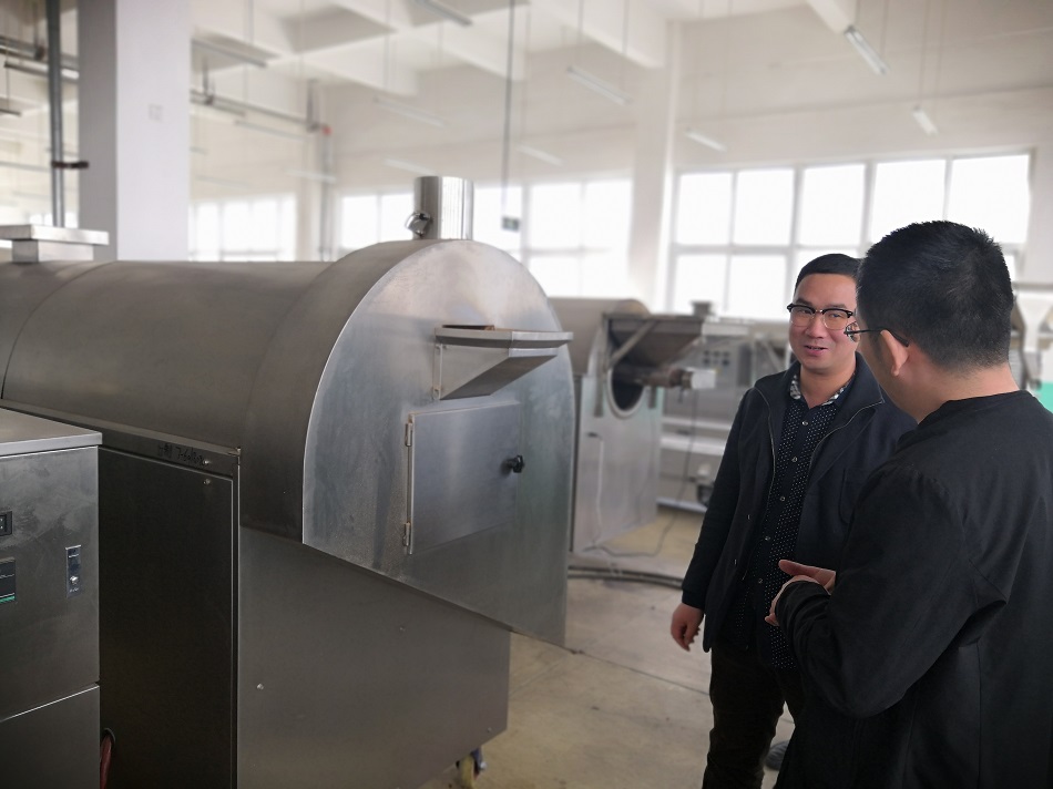 自动炒货机流水线