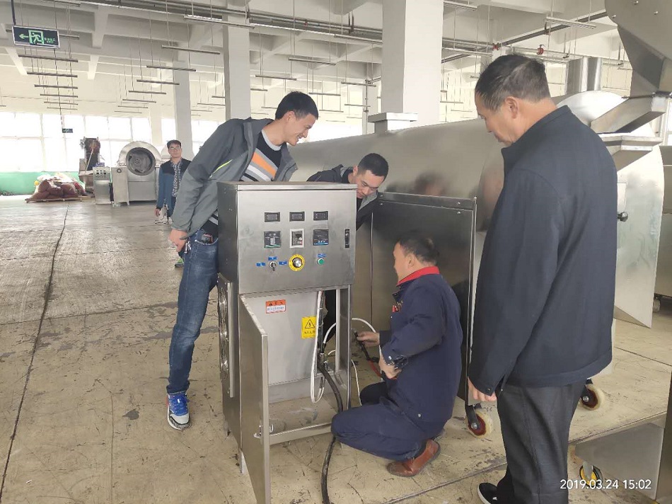 瓜子流水线炒货机