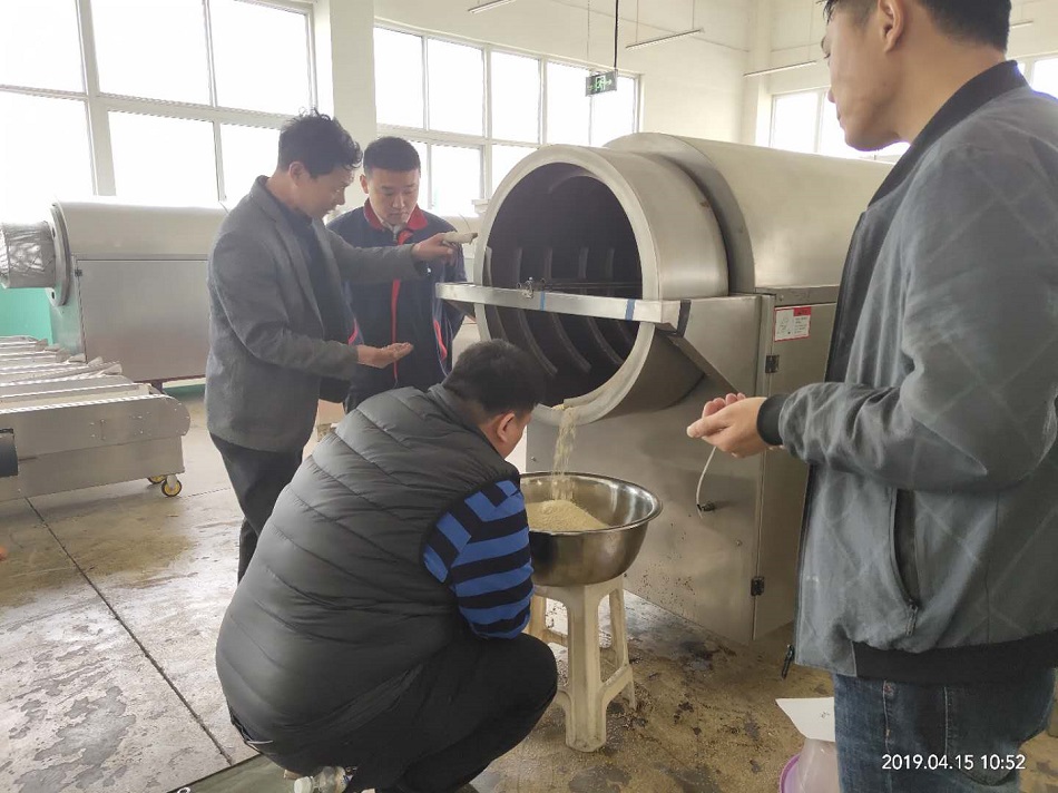 流水线炒芝麻机