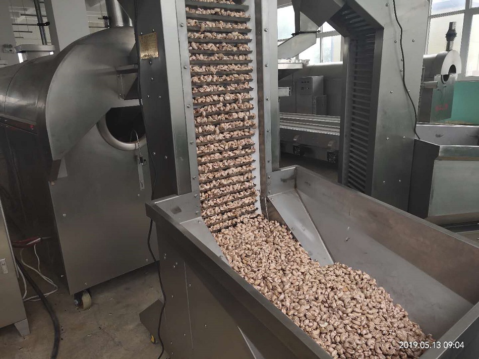 流水线炒货机炒腰果