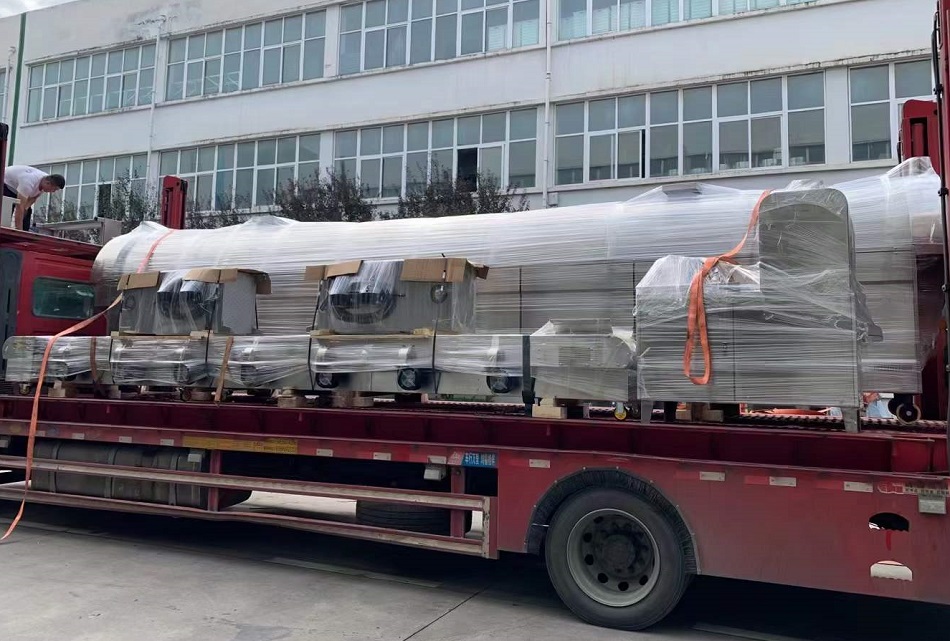 许昌智工流水线炒货机