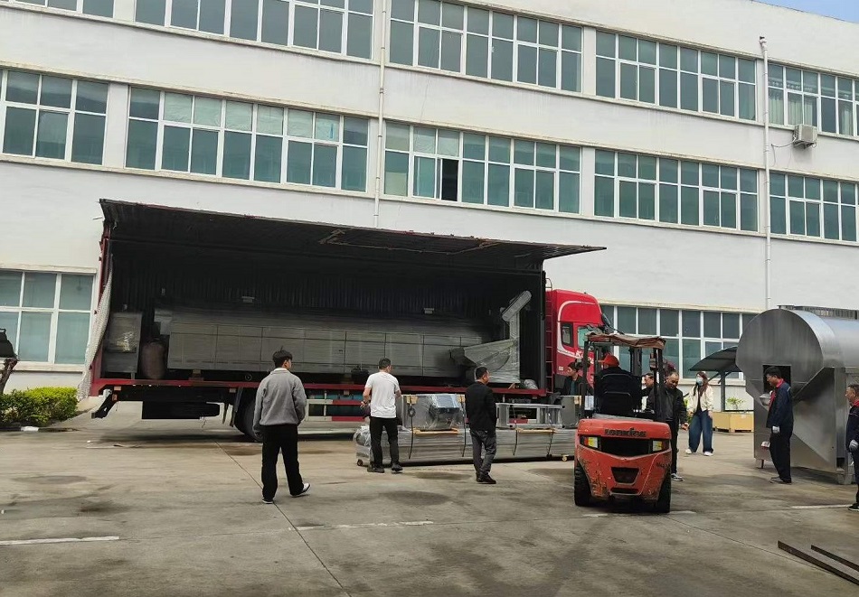 电磁流水线炒货设备